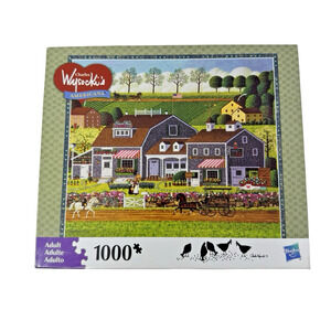 Buffalo Charles Wysocki "Prairie Wind Flowers" Jigsaw Puzzle 1000 Pcs Open Box